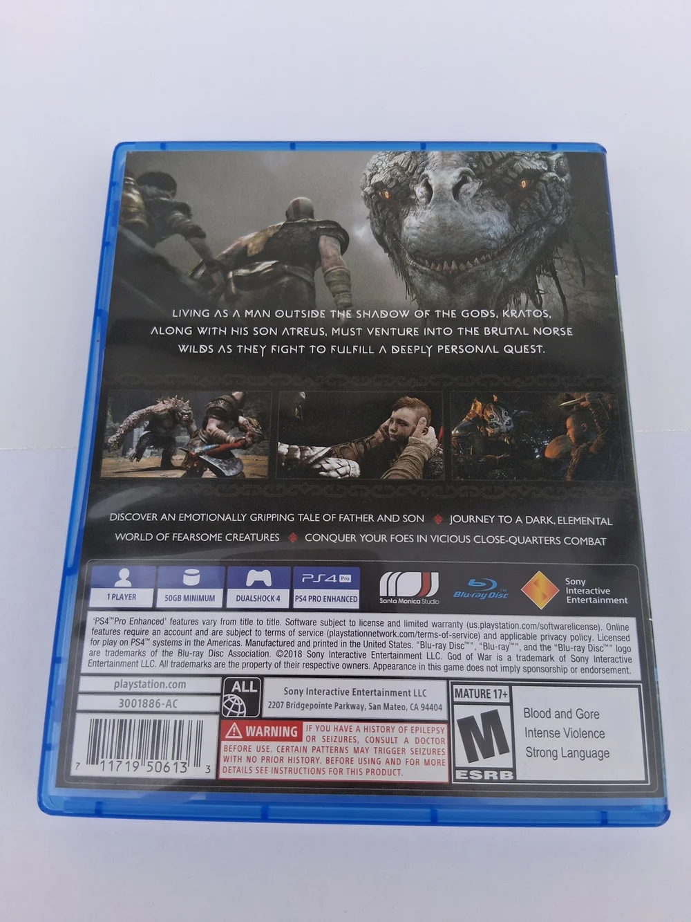 PlayStation 4 Games Include Call Of Duty WWII, Call Of Duty Vanguard& God Of War